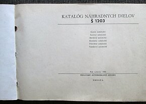 Katalog ND Š 1203 + Návod k obsluze a údržbě - 2