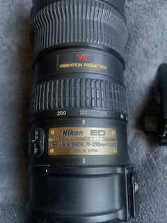 Nikon 70-200 mm f/2,8 G AF-S VR 1 - 2