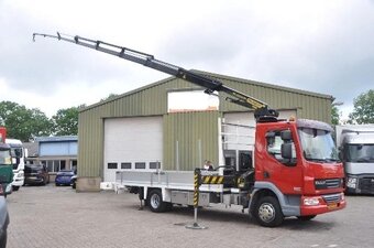 9894 DAF LF 45 160 - 4x2 – Valník + HR-Palfinger PK 12002 – - 2