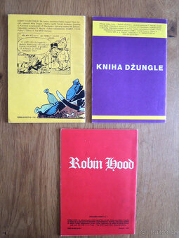 komiks knihovnička Komety Švejk Robin Hood retro - 2