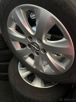 Alu kola 5x110 r16 + letní pneu Michelin - 2