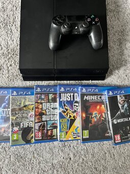 Prodám ps4 s 6 hrami - 2