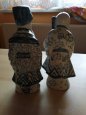 Asijské keramické figurky 2ks - 2