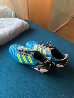 ADIDAS ADIPOWER PREDATOR TRX FG BLUE/YELLOW - 2