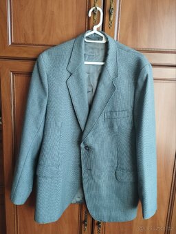 Pánské sako šedé (vel. XL) - 2