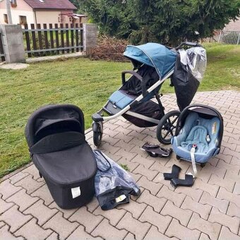 Thule urban glide 2 + 2x maxi cosi + isofix - 2