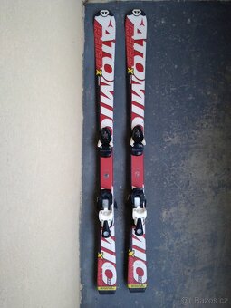 Juniorský lyžařský set, lyže, lyžáky, přilba - 2