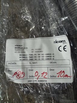 Nerezová komínová vložka - 2