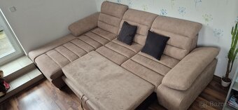 Sedací souprava rozkládací s úložným prostorem - 2