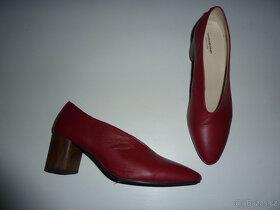 Dámské kožené červené lodičky zn. Vagabond, vel. 40 (41) - 2