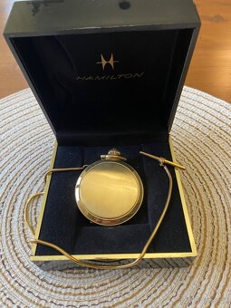 Hamilton kapesní hodinky pozlacené - 2