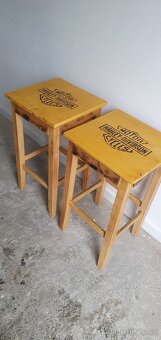 Stolky, barovky Harley Davidson - 2