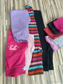 Zateplené legíny C&A, H&M, Coccodrillo vel. 116, 122 - 2