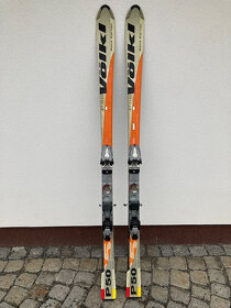 Sjezdové závodní lyže Völkl 168cm R16,2 - 2