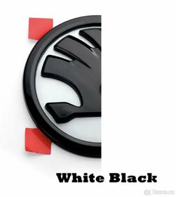 Barevné logo/znak Škoda 90 a 80mm - 2
