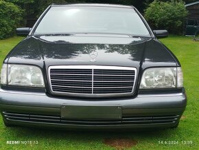 Mercedes W140 S 500 SEL r.1995 servisni kniha - 2
