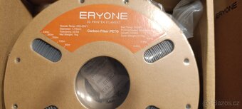 Filament ERYONE PETG-CF – Carbon Fiber šedý 1kg - 2