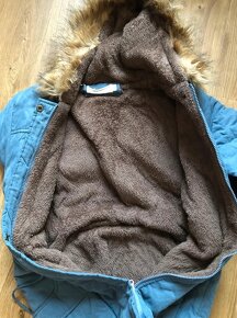 Tmavě modrá parka, vel. L-XL - 2