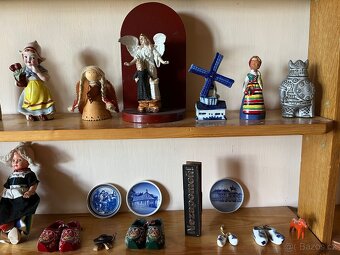 Porcelán, postavičky, talířky - 2