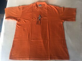 Pánská bavlněná trika s potiskem 2XL - 6ks - 2