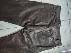 Kožené kalhoty,typ Jeans - 2