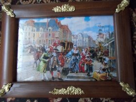 Obraz dřevěný rám - 2