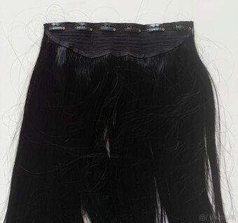 Clip in pás 60cm, 170g, nepoužité, pravé lidské - 2