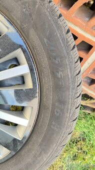 Prodám plechové disky 16" + zimní pneu - 2