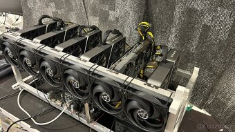 GPU rig miner - 6x RTX 3070 - 2