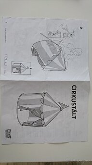 Cirkustält dětský stan IKEA - 2