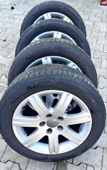 Prodám 4x originální alu od Audi + letní Dunlop pneumatiky - 2