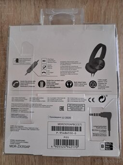 Sluchátka Sony MDR-ZX310AP - 2