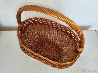 Proutěný košík velký - 2