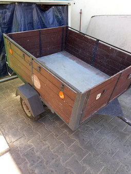 přívěsný vozík, vlek za auto - rezervace - 2