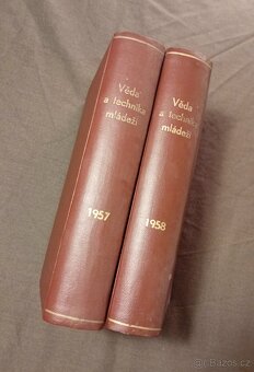 VĚDA A TECHNIKA MLÁDEŽI 1957, 1958 - SVÁZÁNÉ 2 ROČNÍKY - 2