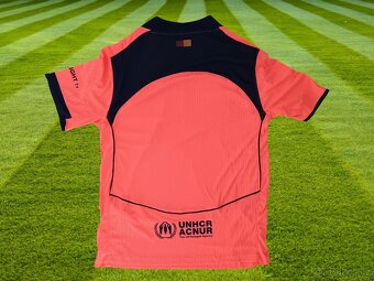 dres FC Barcelona 25/26 – Authentic Orange (Away edice) - 2