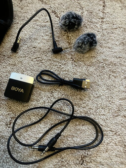 Boya BY-M1V2 bezdrátový mikrofon / dosah 60m / záruka - 2