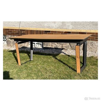 Jídelní rozkládací stůl - Dan 155 cm - 2