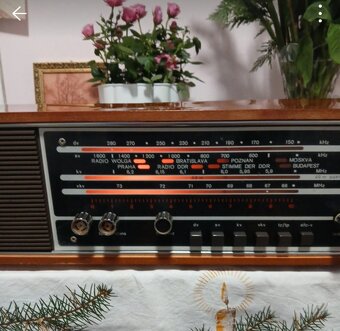 Retro rádio Prominent de lux 214 - 2
