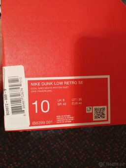 ORIGINÁLNÍ BOTY NIKE DUNK LOW RETRO SE 44 - 2
