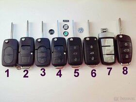 Audi_VW Volkswagen obal klíče autoklíč - 2