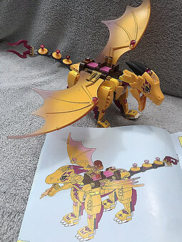 "falešný" Lego elves ohnivý drak - 2