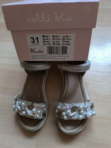 Sandálky Nelli Blu velikost 31 - 2
