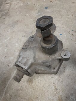 Přední náprava na multikáru - 2