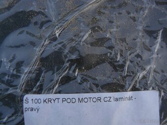 SKODA 110R kryt motoru - 2