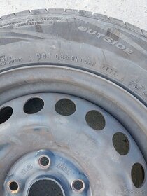 Roční pneu + ocelové disky - 2