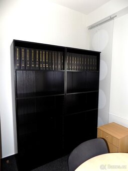 Knihovna / Regál otevřená černá - 2