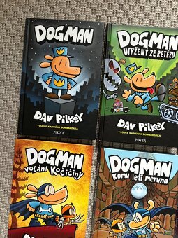 Kompletní série Dogman knih Dav Pilkey v CZ jazyce - 2