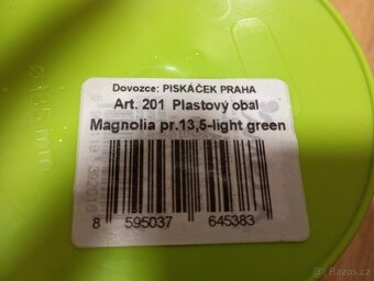 Sada 10 kusů plastových obalů na květináč. - 2