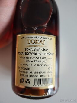 Tokajské víno ročník 1997 - 2